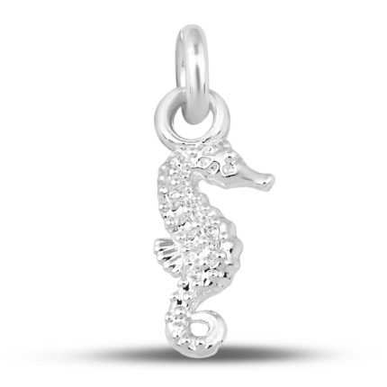 Silver Seahorse Bracelet Charm