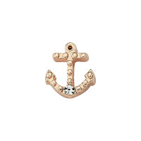 Rose Gold Harbor Light Charm