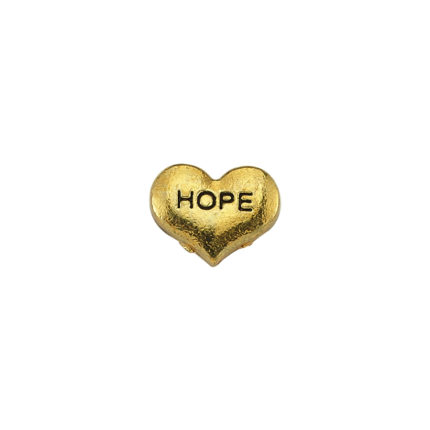 Golden Hope Locket Charm