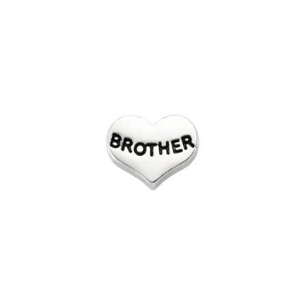 Brother Love Locket Charm