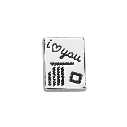 Message Of Love Locket Charm