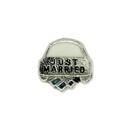 Just Married Joy Locket Charm