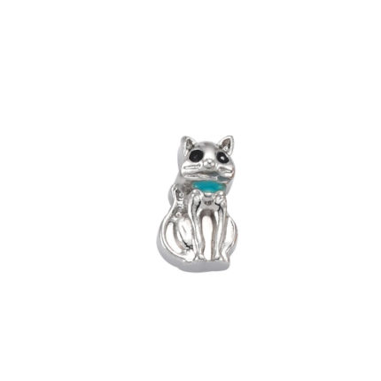 Furry Cat Locket Charm