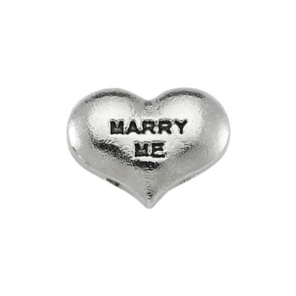 Marry Me Locket Charm