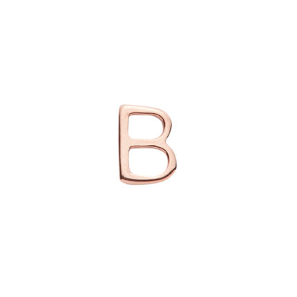 Letter B Locket Charm