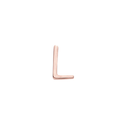 Letter L Locket Charm